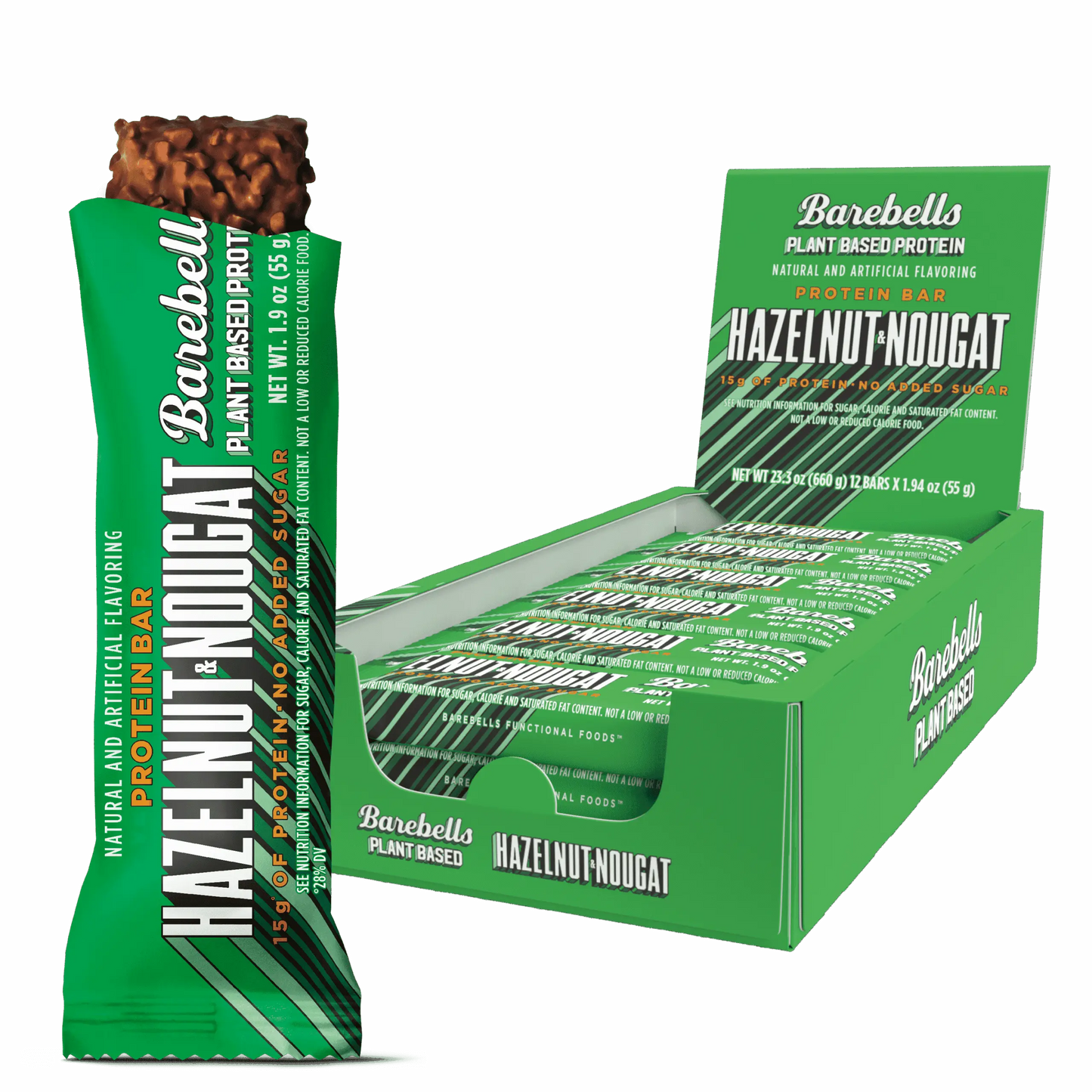 Barebells Plant Based Hazelnut Nougat 12-pack