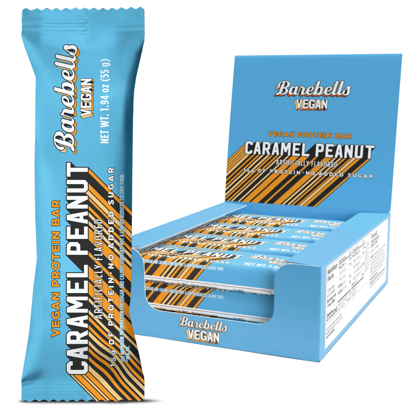 Barebells Vegan Caramel Peanut 12-pack