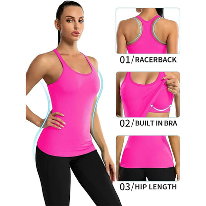 Women' Stretchable Sports Tank Top